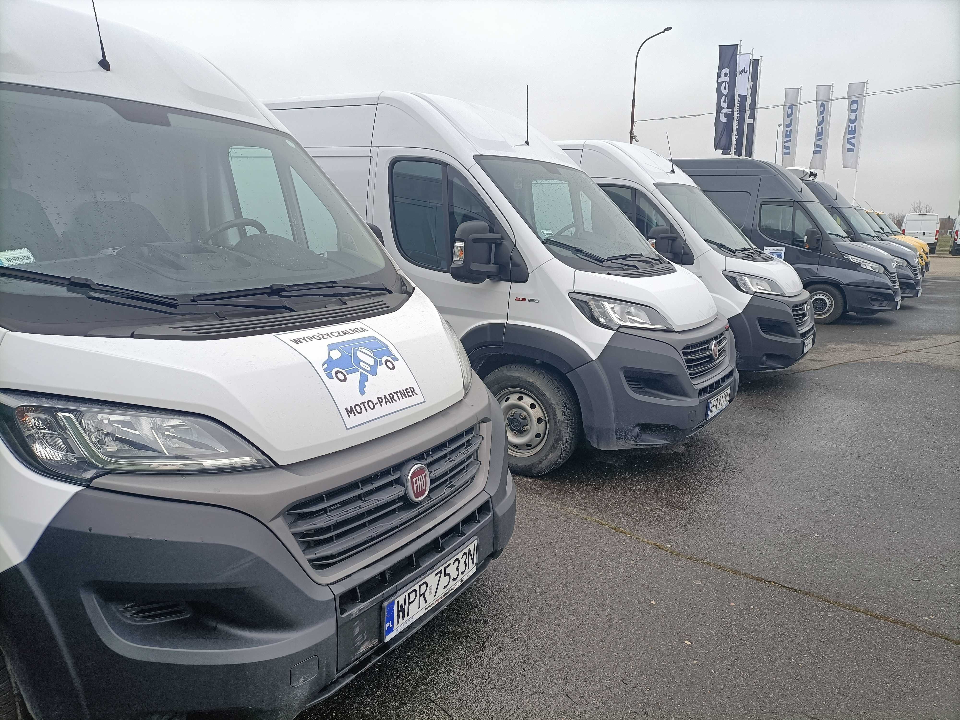 Wypożyczalnia LEGNICA Wynajem busów furgon / blaszak