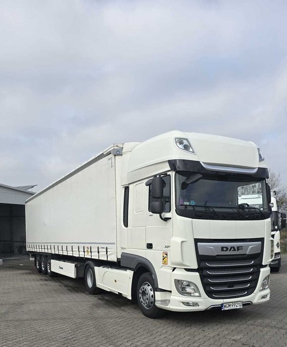 Naczepa Krone Standard, regulowany dach, dwie paleciary
