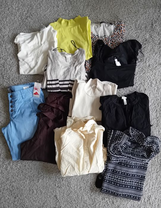 Zestaw ubrań damskich/ 11 sztuk/ rozm. L/40 nowe