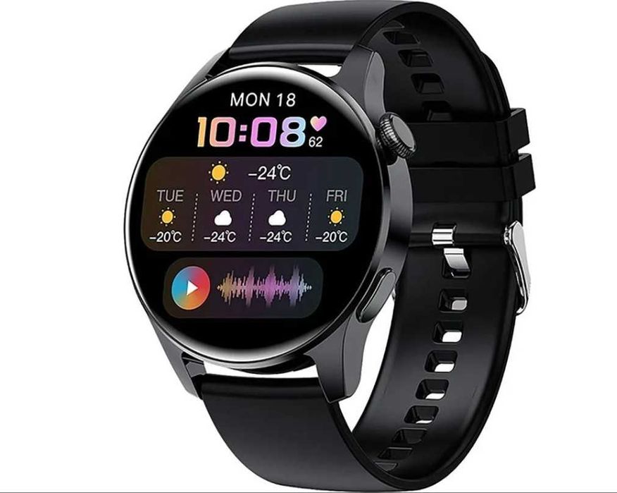 Smartwatch novo preto