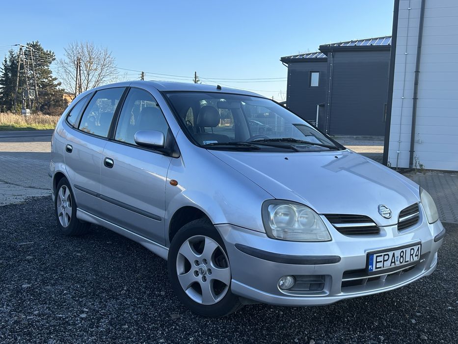 Nissan Almera Tino 1.8 Benzynka Bez rdzy Kamera cofania