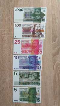 nowe kopie pięknych banknotów Holenderskich Guldenów