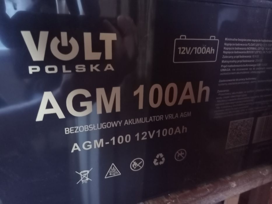 Аккумулятор agm volt polska