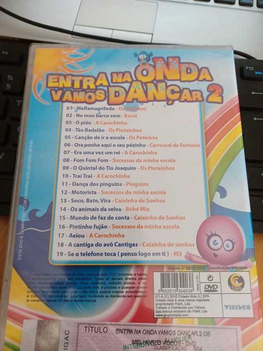 Dvd musica infantil , 5€ cada