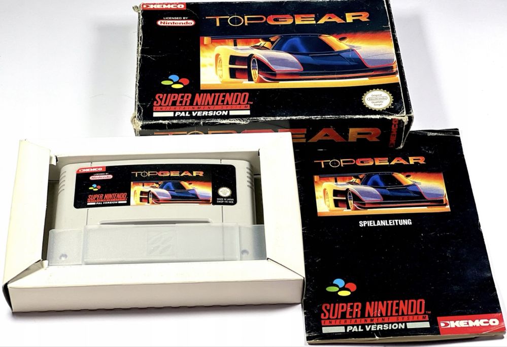 Top Gear Super Nintendo SNES