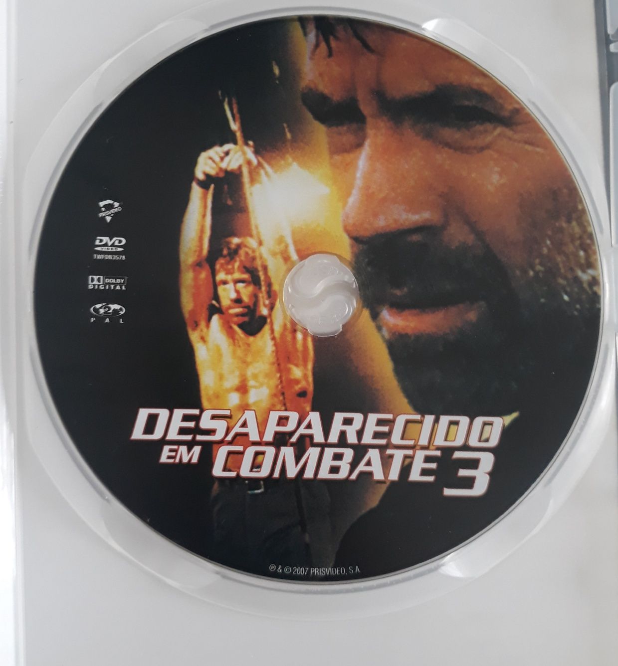 DVD Desaparecido em Combate 3 c/ Chuck Norris