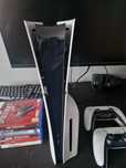 Ps5 slim 2 pady 6 gier na gwarancji