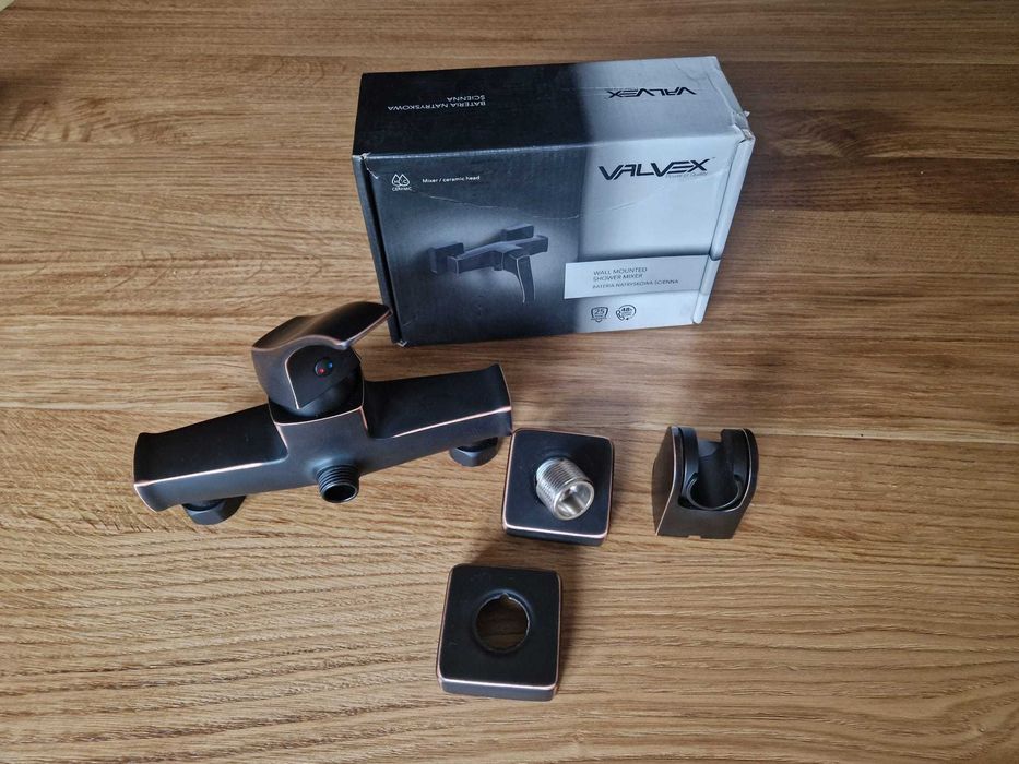 VALVEX CADIA brąz naturalny bateria natryskowa