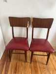 Duas cadeiras vintage (cadeiras de taberna)