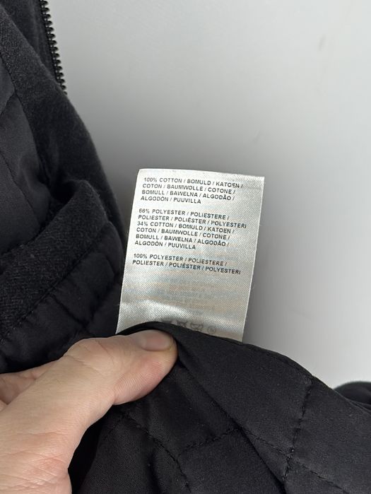 Чоловіча куртка харік бомбер зип Lyle & Scott XL Сіра