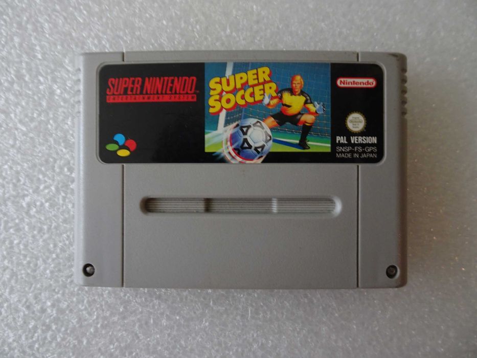 Jogo Super Nintendo SNES Super Soccer