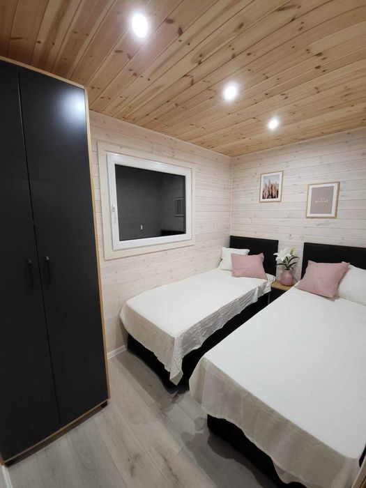Całoroczny dom mobilny 35m² holenderski drewniany modułowy