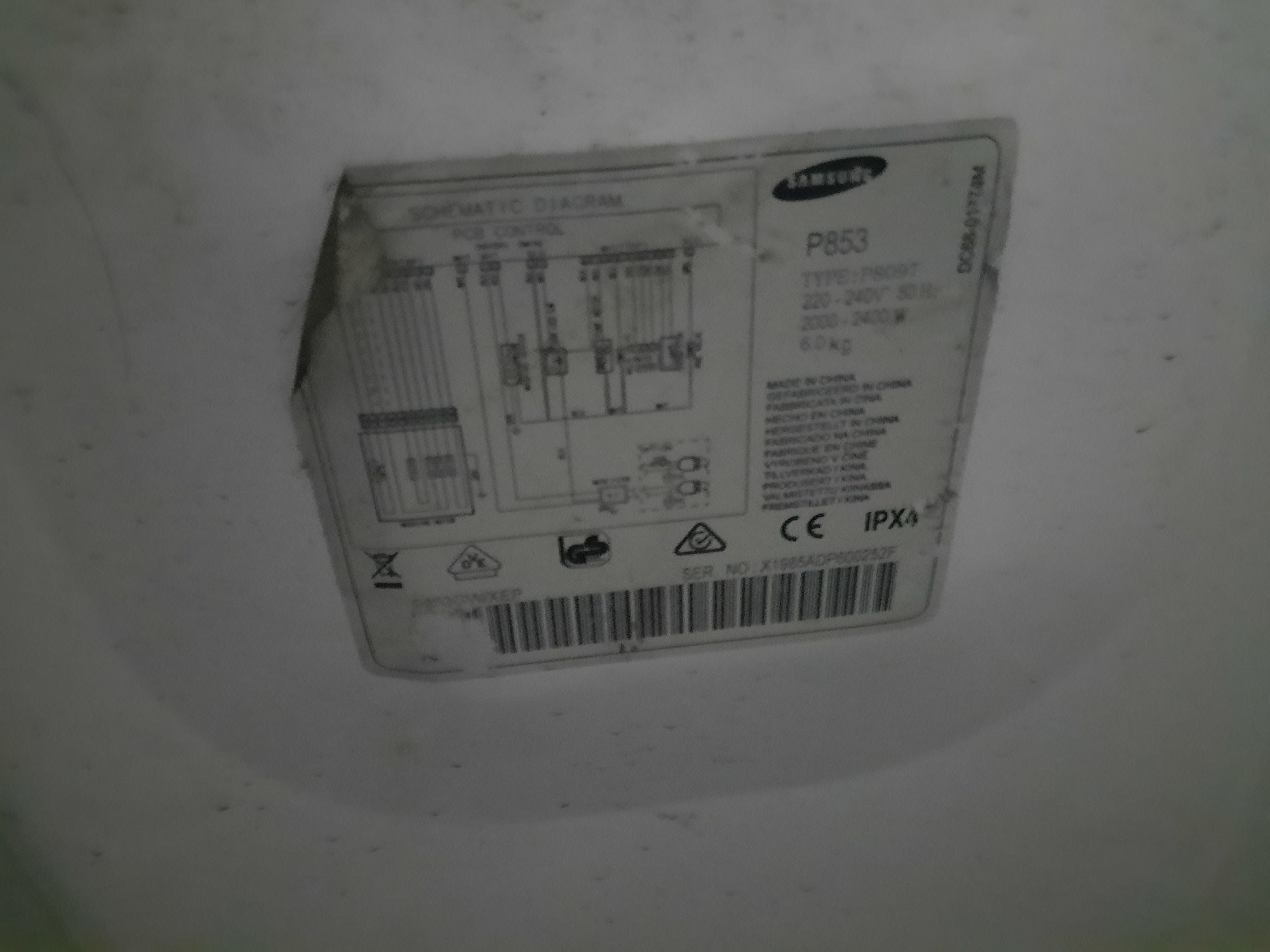 Máquina lavar roupa Samsung 6kg