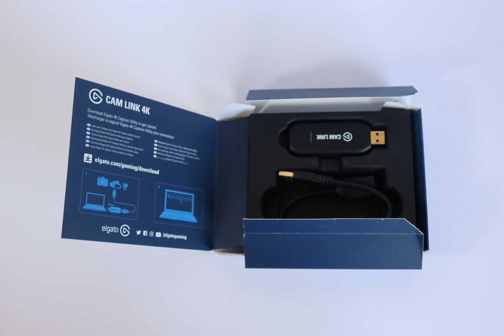 Elgato Camlink 4K — Placa de Captura de Vídeo para Jogos e Streaming