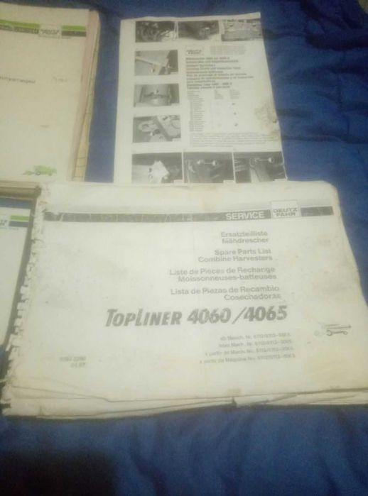 Каталог запасных частей DEUTZ FAHR TopLiner