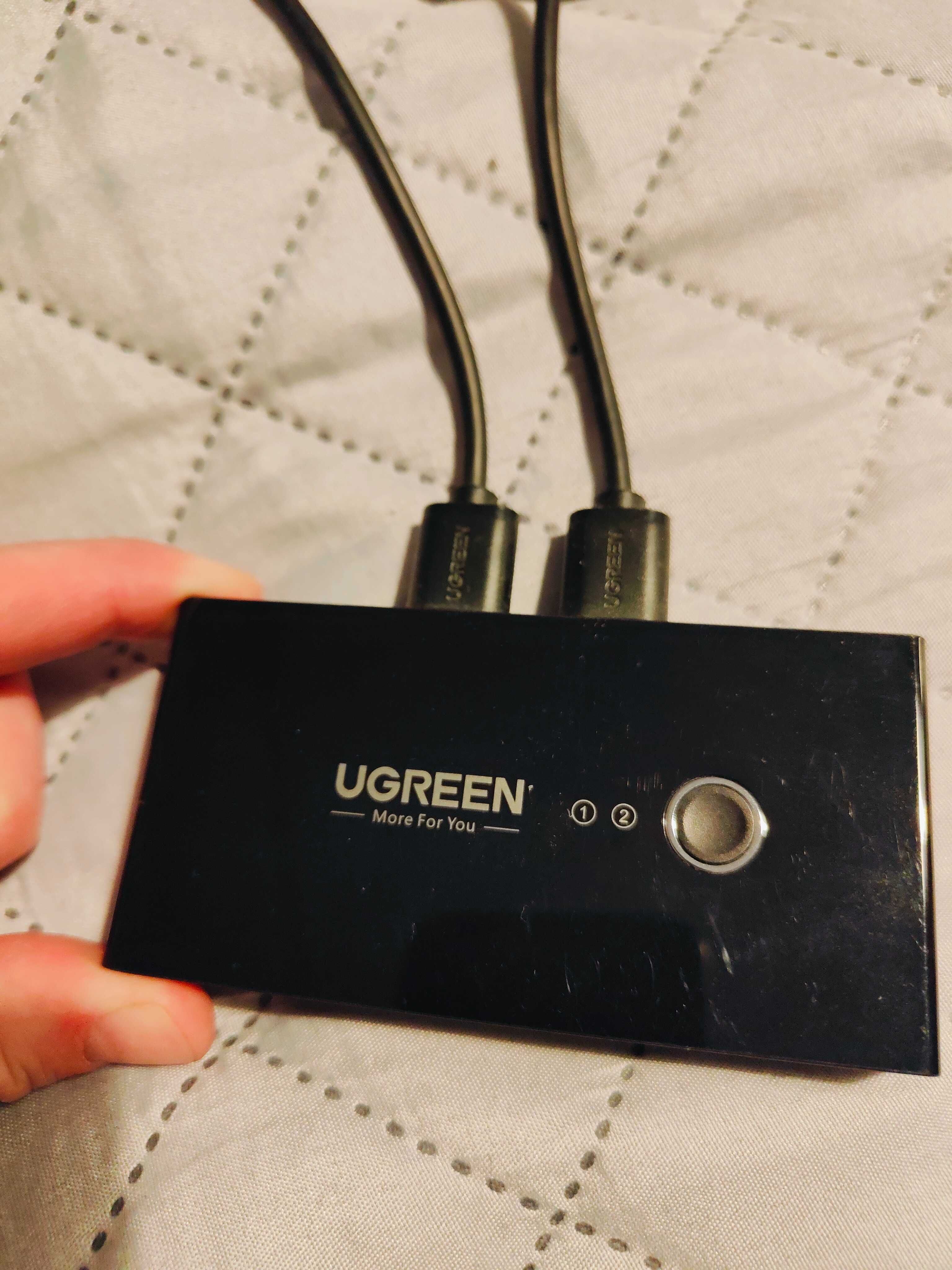 Switch Hub USB UGREEN KVM 30767 - przełącznik klawiatury/myszki