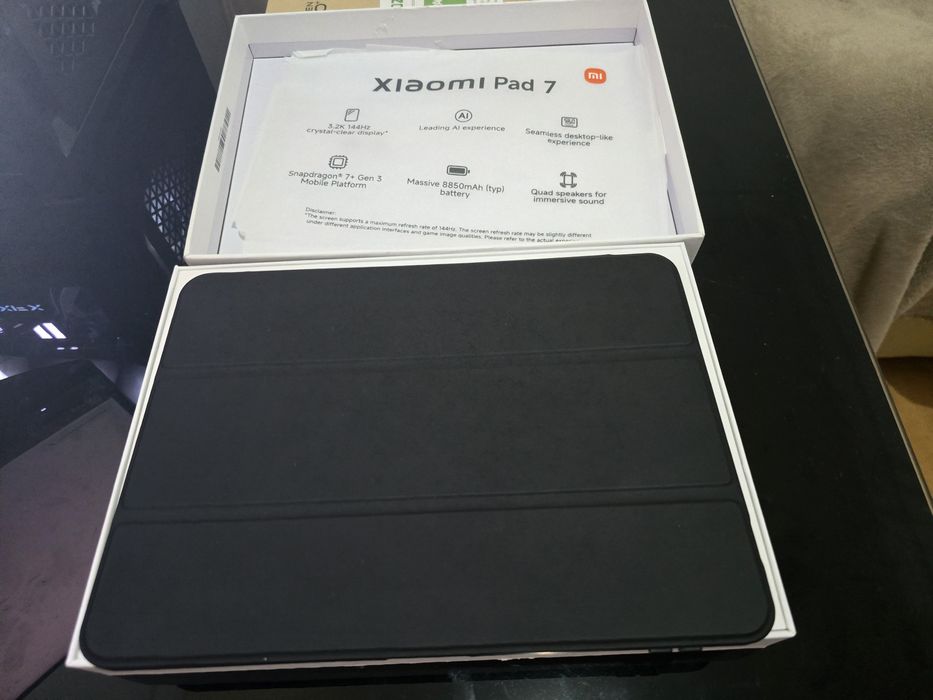 Tablet Xiaomi Pad 7 + capa de proteção e 2 peliculas por aplicar