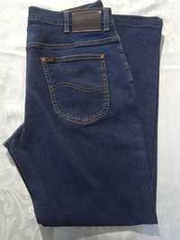 Lee Brooklyn Comfort Nowe granatowe spodnie jeansy W36 L32