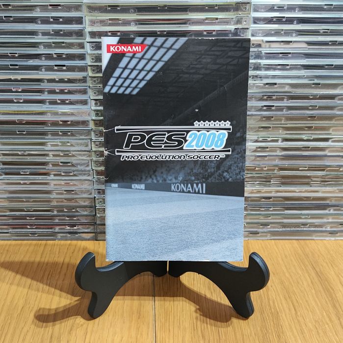 PES 2008 Pro Evolution Soccer Manual Original PS2