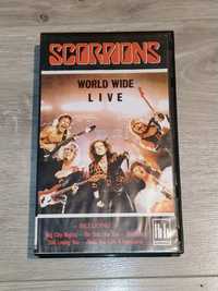 Scorpions World Wideo Live VHS