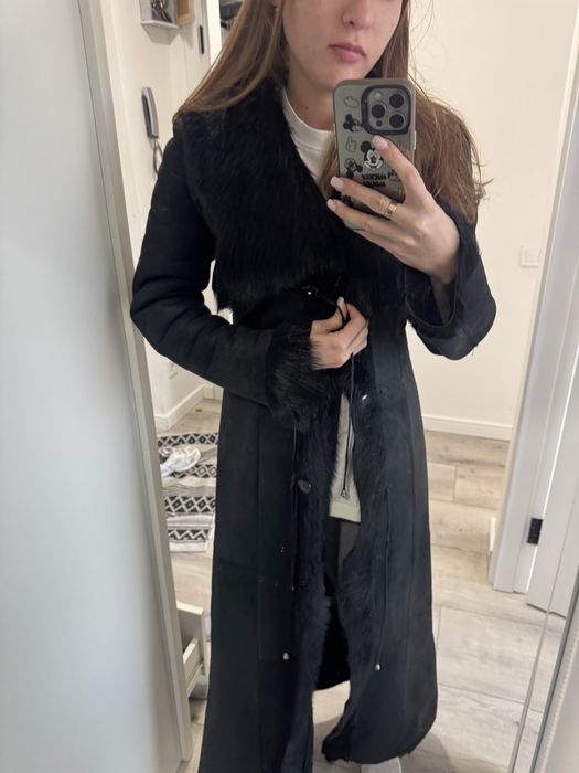 Дубльонка вінтаж натуральна дублянка хс розмір xs