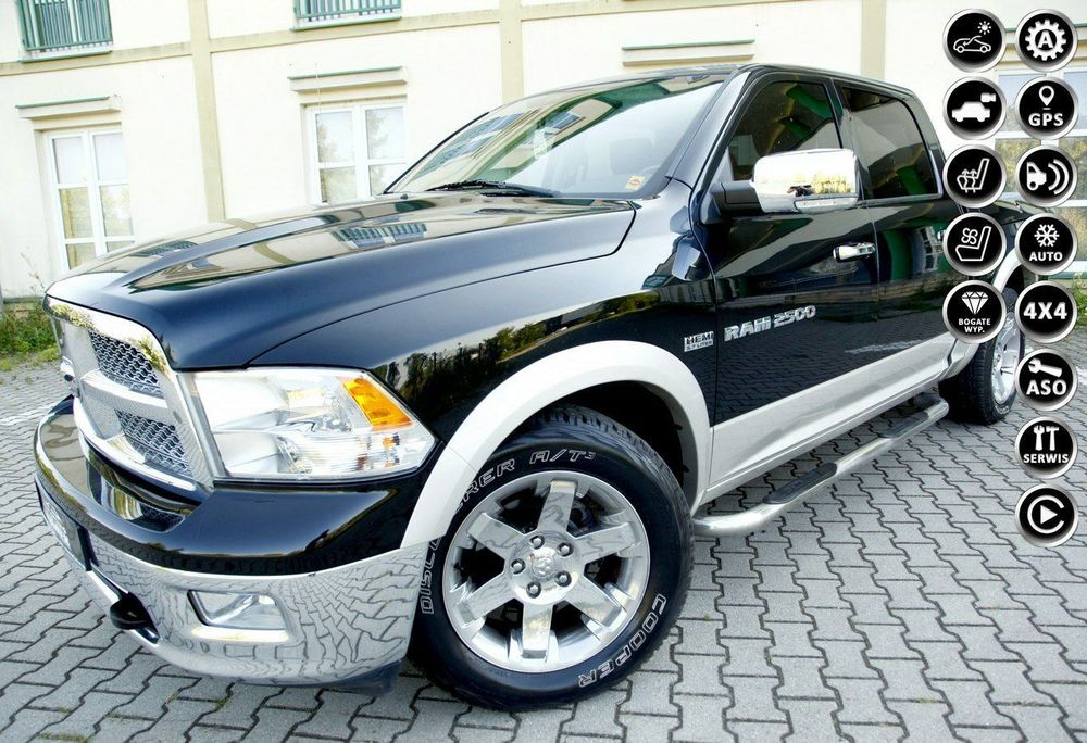 Dodge RAM 5.7 HEMI/Navi/Kamera/4x4/Skóry/ FuLLOpcja/Bezwyp/Serwisowany/GWARANCJA