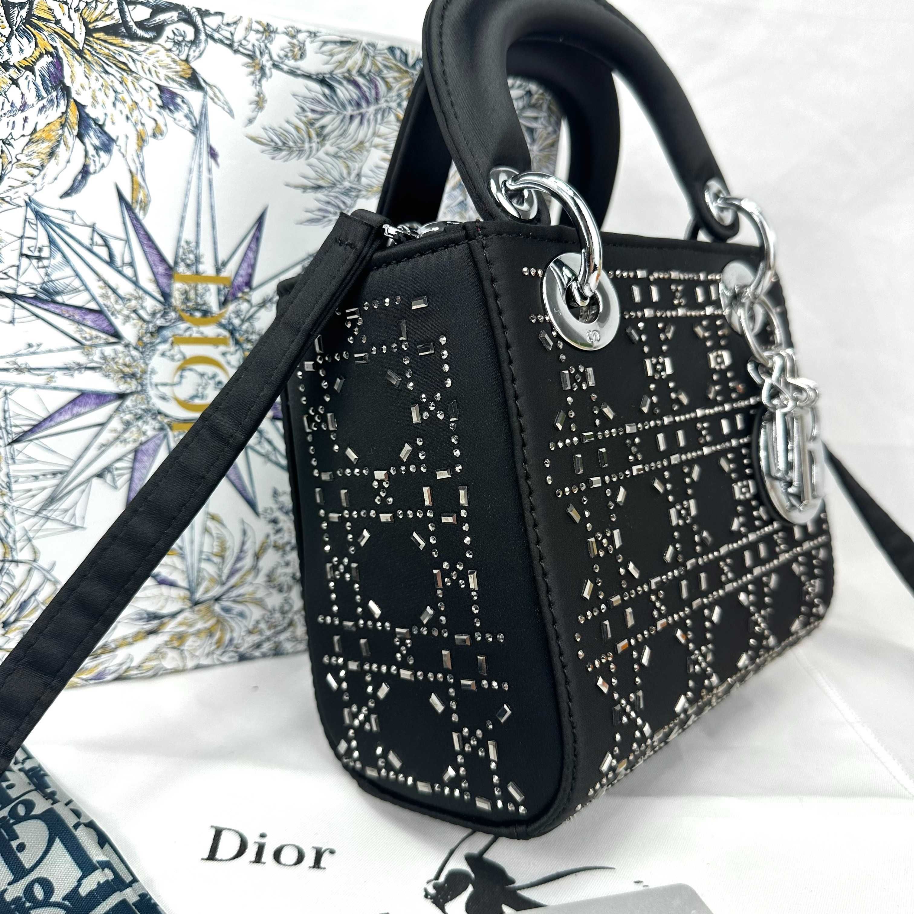 Christian Dior Lady Dior Mini Satin