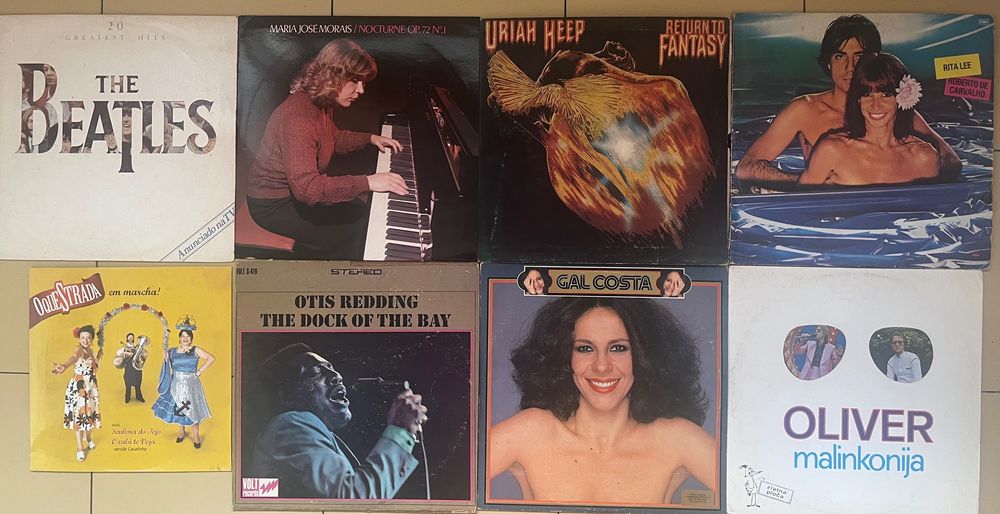Discos de vinil em muito bom estado