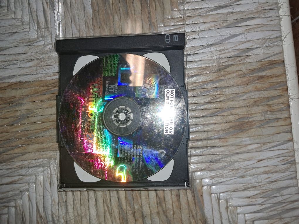 Windows 2000 Profissional Cd Original Retro PC