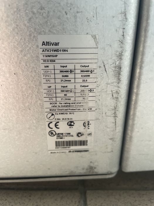 Перетворювач частоти ATV21WD11N4