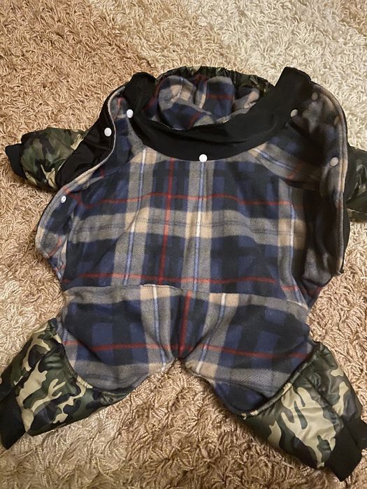 Комбінезон для собаки теплий (осінь/зима)