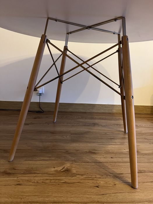 Mesa redonda branca 120 Diametro