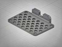Półka magnetyczna do akwarium morskie 15cmx10cm