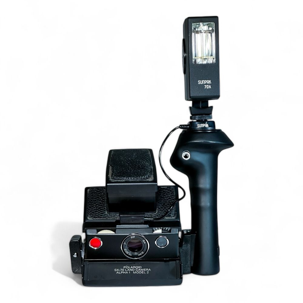 SUNPAK Uchwyt do Polaroid SX-70 oraz Flash Lampa 70K