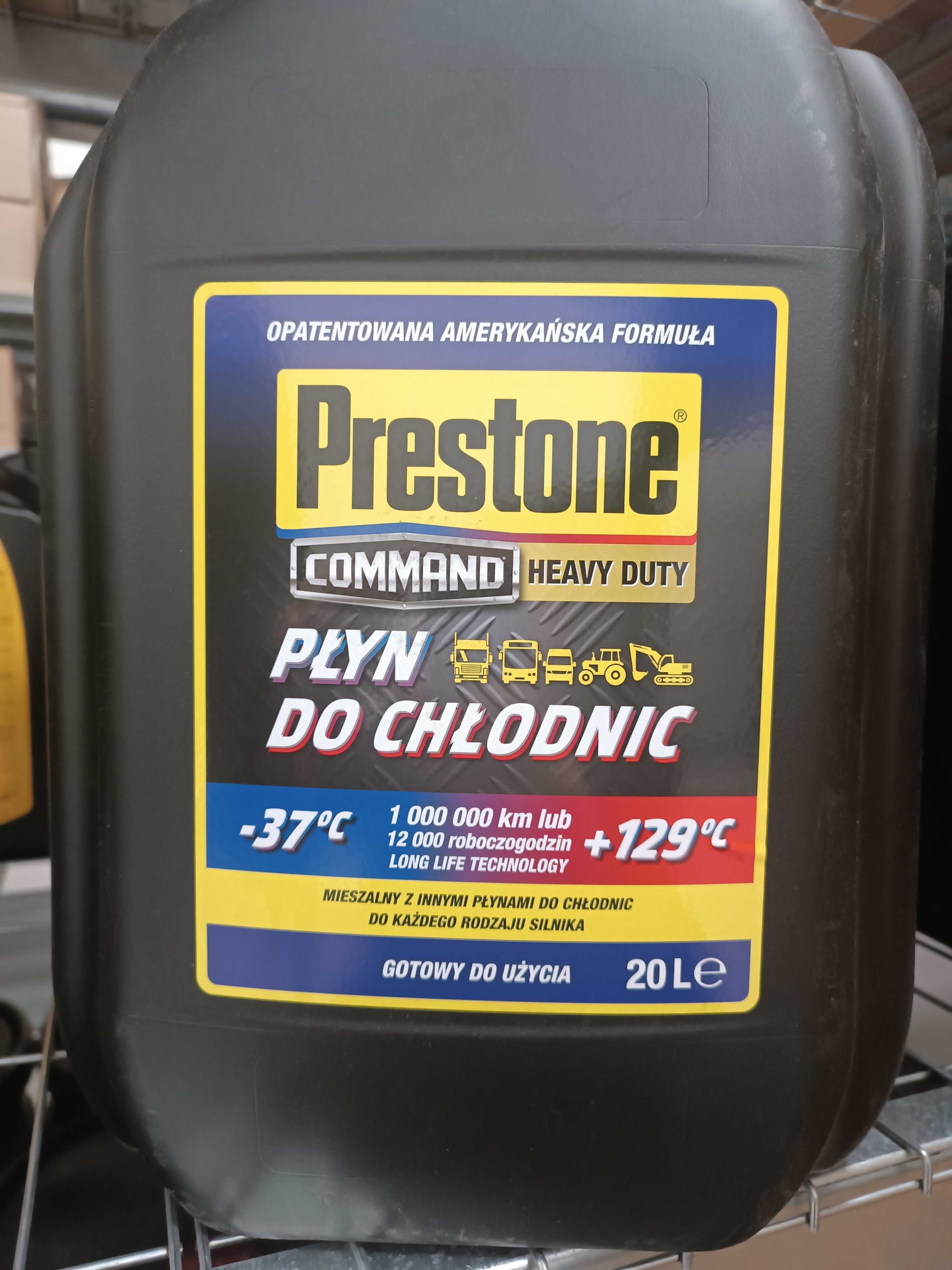 Płyn do Chłodnic Płyn Chłodniczy PRESTONE 20L -37 st C +129 st C