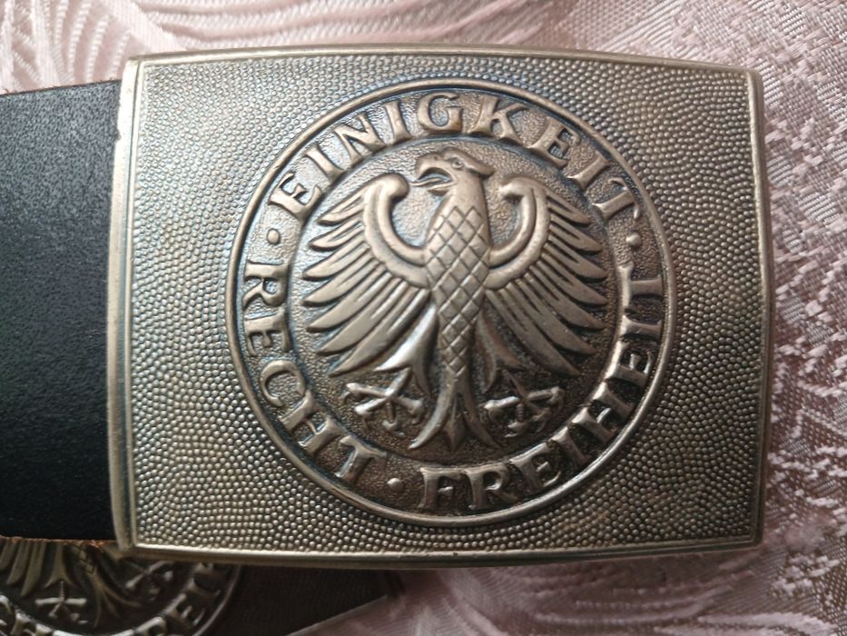 Оригінальний шкіряний ремінь бундесверу