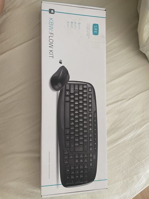 Teclado e rato wireless 1Life
