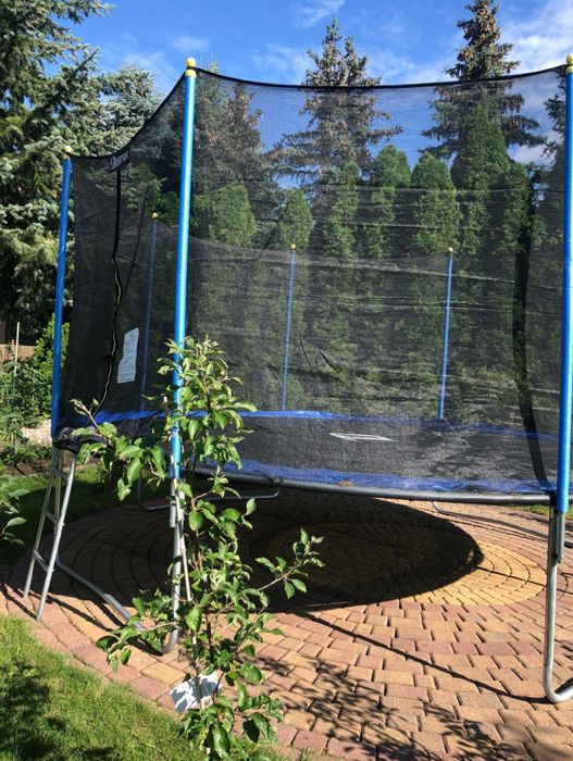 Trampolina duża w bardzo dobrym stanie