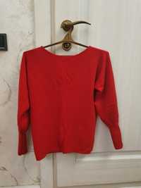 Красный женский свитер Reserved размер S
