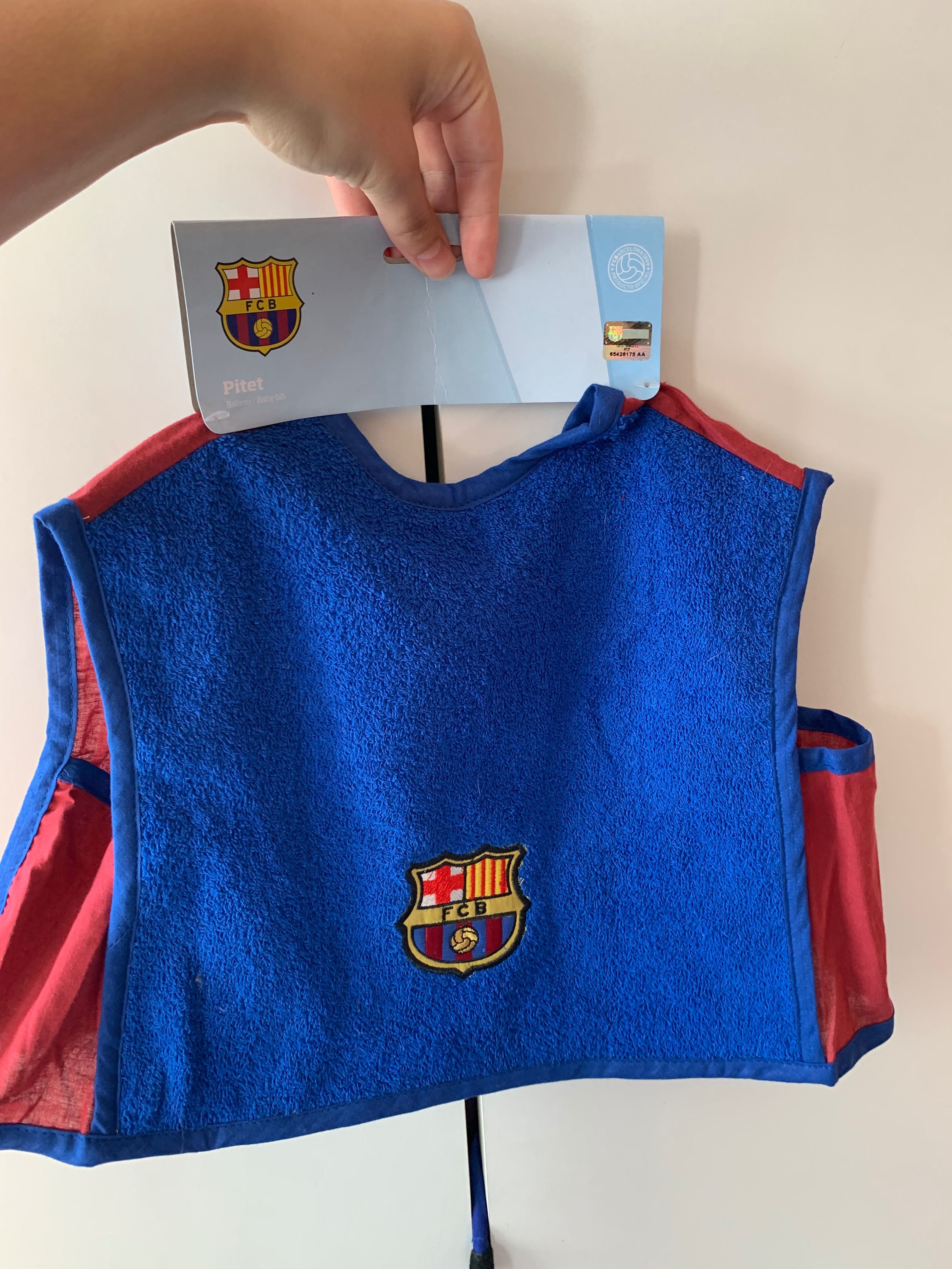 Śliniak śliniaczek Fc Barcelona Robert Lewandowski ikea bobas prezent