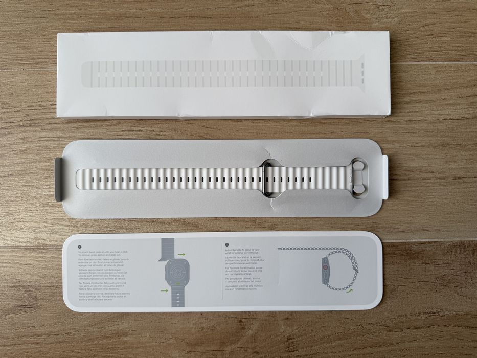 Przedłużka paska Apple Ocean White 49mm