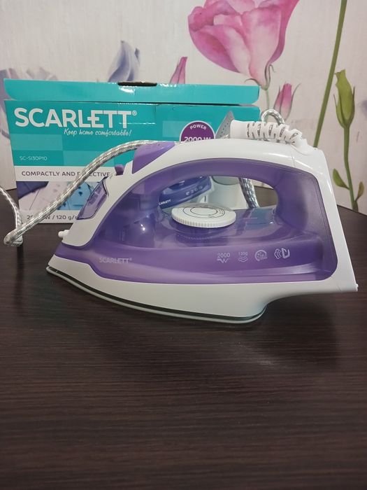 Новый утюг Scarlett