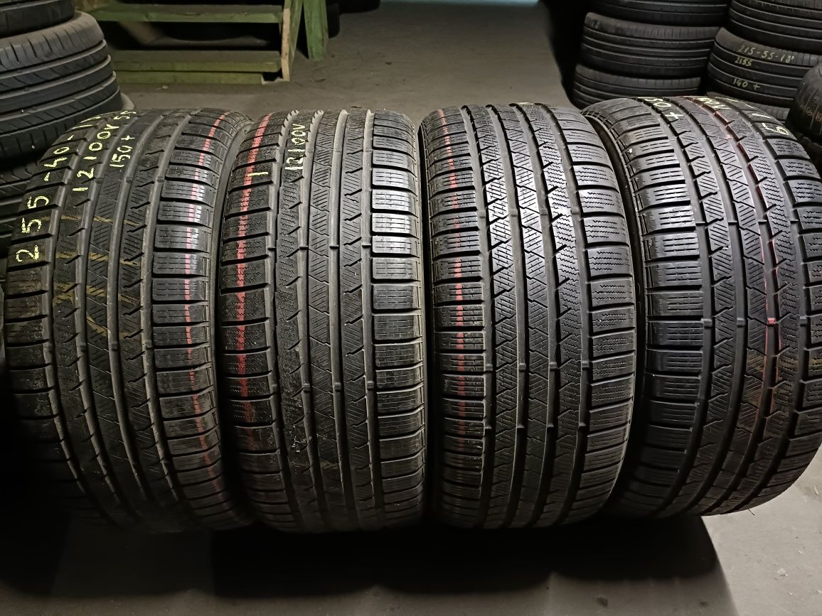 4x 255/40r19 Continental TS810S 6.5mm