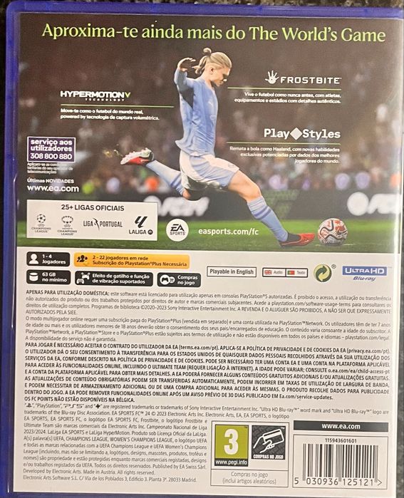 Fifa 24 -PS5 em excelente estado