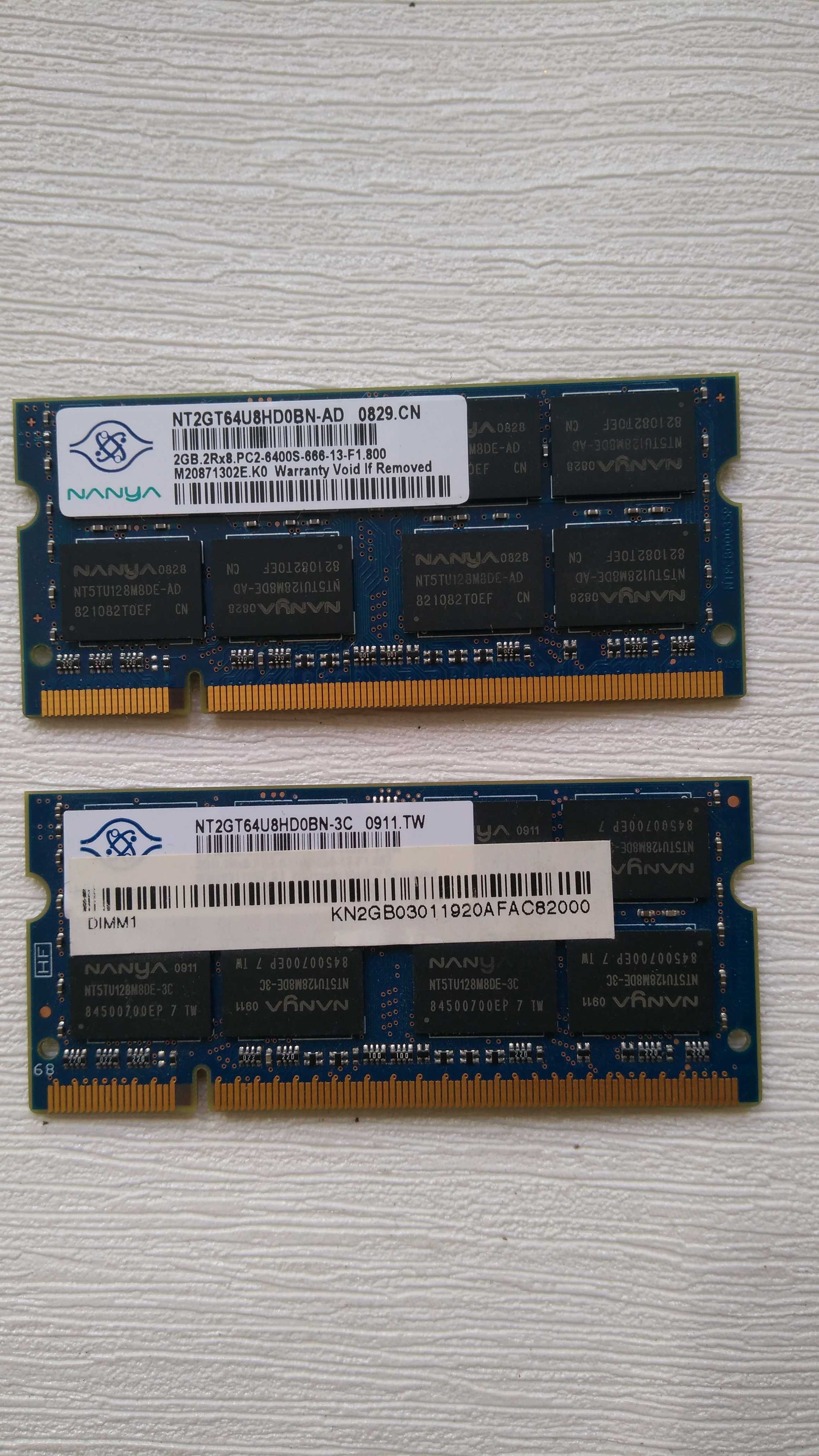 Оперативна пам*ять So-Dimm DDR2 1GB 5300 6400