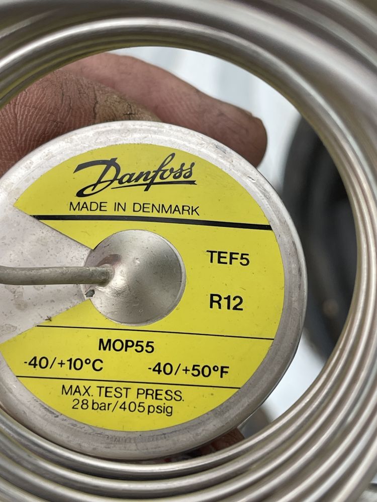 Продам терморегулюючий  вентиль TEF5, R12, MOP55,40+10*C, Danfoss