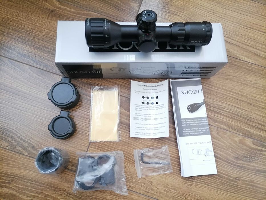 Новий оптичний приціл мінік Shooter 3-9x32AOL.