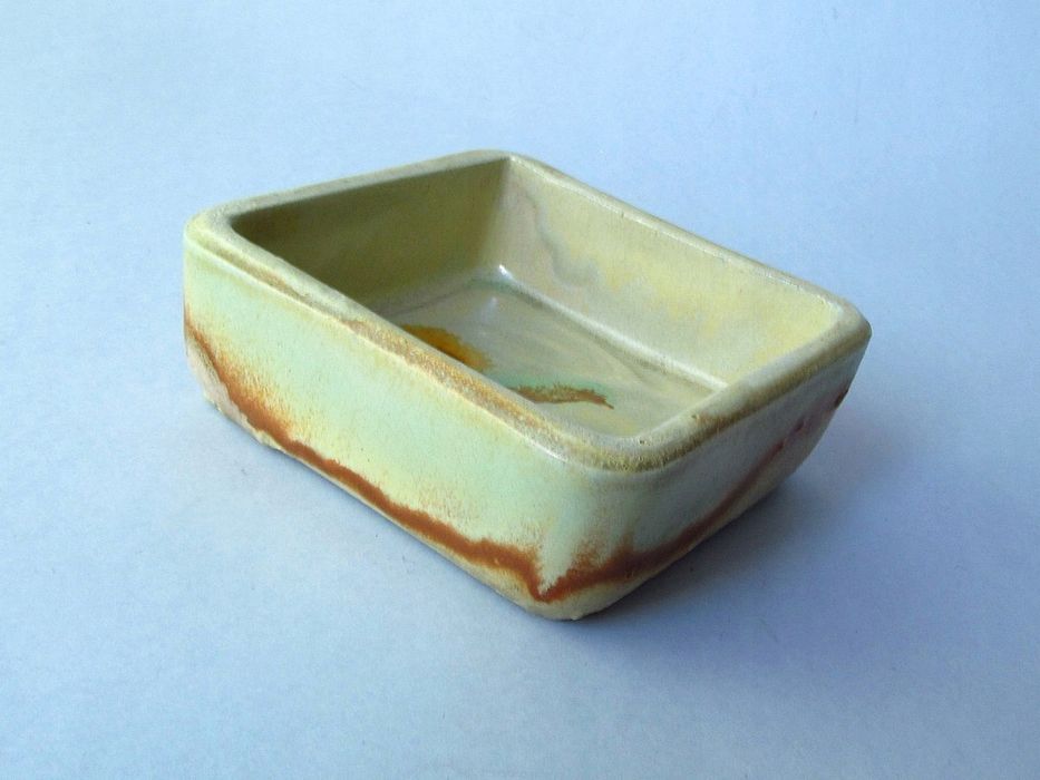 1950 sygnowana ceramiczna podstawka pojemnik