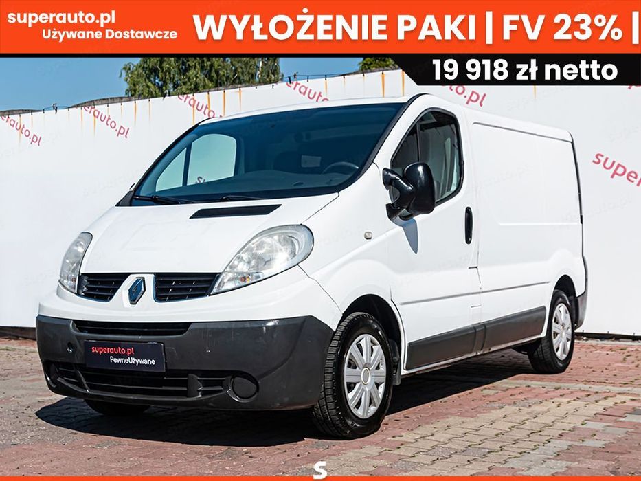 Renault Trafic L1H1 2.0 90KM  Wyłożenie paki !! Wspomaganie !!