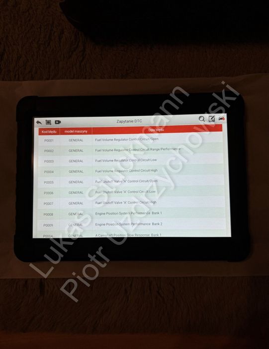 Skaner diagnostyczny tester ancel x6 polskie menu bluetooth vag bmw mb